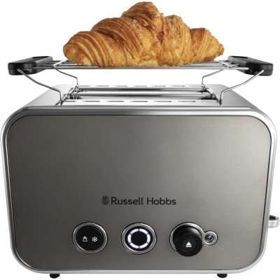 Тостер Russell Hobbs Distinctions 2-Slice 1670Вт, підігрів, розморожування, пластик, сріблясто-сірий (26432-56) Тостер Russell Hobbs Distinctions 2-Slice 1670Вт, підігрів, розморожування, пластик, сріблясто-сірий (26432-56)