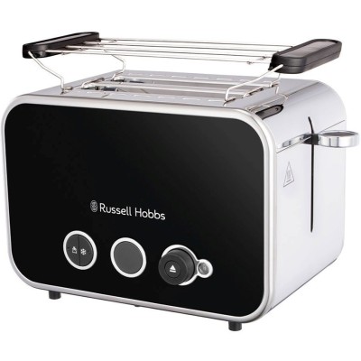 Тостер Russell Hobbs Distinctions 2-Slice 1670Вт, підігрів, розморожування, пластик, чорний (26430-56) Тостер Russell Hobbs Distinctions 2-Slice 1670Вт, підігрів, розморожування, пластик, чорний (26430-56)