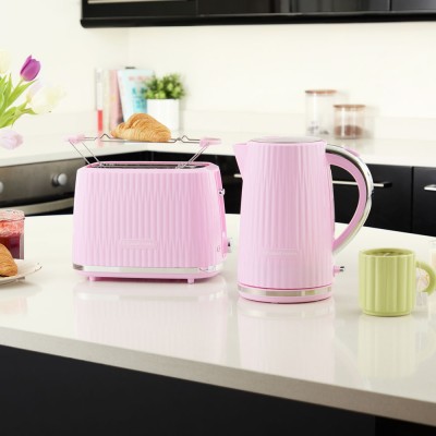 Тостер Russell Hobbs Eden 800Вт, пластик, підігрів,разморозка, малиновий (27372-56) Тостер Russell Hobbs Eden 800Вт, пластик, підігрів,разморозка, малиновий (27372-56)