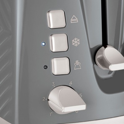 Тостер Russell Hobbs GrooWe 2 Slice 850Вт, підігрів, розморожування, пластик, сірий (26392-56) Тостер Russell Hobbs GrooWe 2 Slice 850Вт, підігрів, розморожування, пластик, сірий (26392-56)