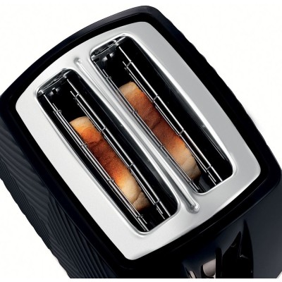 Тостер Russell Hobbs GrooWe 2 Slice 850Вт, підігрів, розморожування, пластик, чорний (26390-56) Тостер Russell Hobbs GrooWe 2 Slice 850Вт, підігрів, розморожування, пластик, чорний (26390-56)