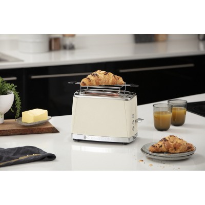 Тостер Russell Hobbs Luna Stone 2 Slice, 1550Вт, нержавіюча сталь+ пластик, підігрів, розморожування, бежевий (26970-56) Тостер Russell Hobbs Luna Stone 2 Slice, 1550Вт, нержавіюча сталь+ пластик, підігрів, розморожування, бежевий (26970-56)