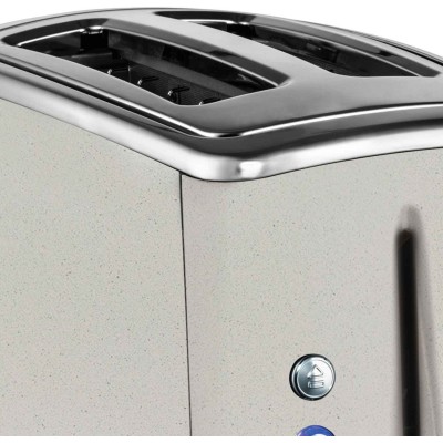 Тостер Russell Hobbs Luna Stone 2 Slice, 1550Вт, нержавіюча сталь+ пластик, підігрів, розморожування, бежевий (26970-56) Тостер Russell Hobbs Luna Stone 2 Slice, 1550Вт, нержавіюча сталь+ пластик, підігрів, розморожування, бежевий (26970-56)