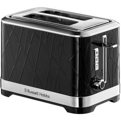 Тостер Russell Hobbs Structure, 1050Вт, пластик, чорний (28091-56) Тостер Russell Hobbs Structure, 1050Вт, пластик, чорний (28091-56)