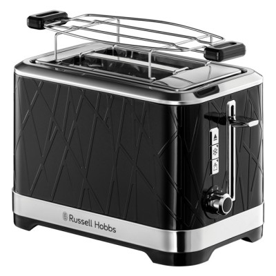 Тостер Russell Hobbs Structure, 1050Вт, пластик, чорний (28091-56) Тостер Russell Hobbs Structure, 1050Вт, пластик, чорний (28091-56)