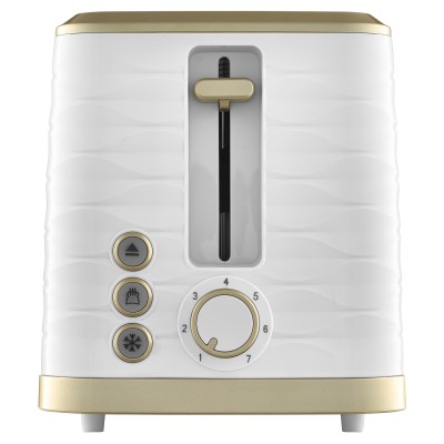 Тостер Sencor 930Вт, підігрів, розморожування, підсвічування, пластик, біло-золотий (STS7500WH) Тостер Sencor 930Вт, підігрів, розморожування, підсвічування, пластик, біло-золотий (STS7500WH)