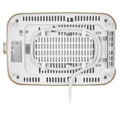 Тостер Sencor 930Вт, підігрів, розморожування, підсвічування, пластик, біло-золотий (STS7500WH) Тостер Sencor 930Вт, підігрів, розморожування, підсвічування, пластик, біло-золотий (STS7500WH)