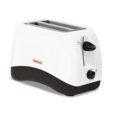 Тостер Tefal Delfini 850Вт, пластик, біло-чорний (TT130130) Тостер Tefal Delfini 850Вт, пластик, біло-чорний (TT130130)