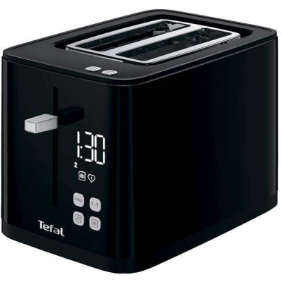 Тостер Tefal Digital 850Вт, LED дисплей, пластик, чорний (TT640810) Тостер Tefal Digital 850Вт, LED дисплей, пластик, чорний (TT640810)