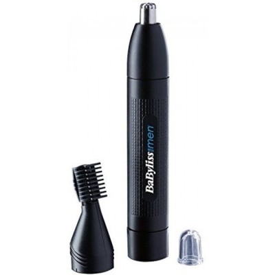 Тример Babyliss, для носа, батарейки АА, в компл., насадок-1, чорний (E652E) Тример Babyliss, для носа, батарейки АА, в компл., насадок-1, чорний (E652E)
