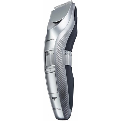Тример Panasonic, для бороди, вусів і голови, мережа+акум., насадок-2, кейс, сталь, сріблястий (ER-GC71-S520) Тример Panasonic, для бороди, вусів і голови, мережа+акум., насадок-2, кейс, сталь, сріблястий (ER-GC71-S520)