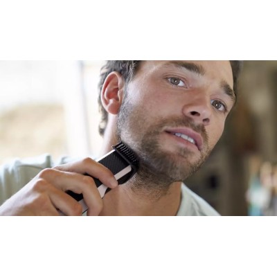 Тример Philips Beardtrimmer series 3000, для бороди і вусів, акум., сталь, чорно-сріблястий (BT3206/14) Тример Philips Beardtrimmer series 3000, для бороди і вусів, акум., сталь, чорно-сріблястий (BT3206/14)