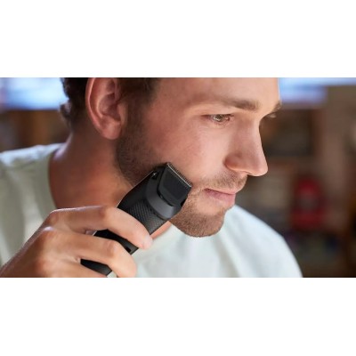 Тример Philips Beardtrimmer series 3000, для бороди і вусів, акум., сталь, чорно-сріблястий (BT3206/14) Тример Philips Beardtrimmer series 3000, для бороди і вусів, акум., сталь, чорно-сріблястий (BT3206/14)