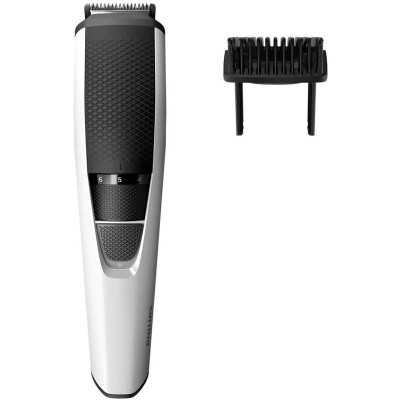 Тример Philips Beardtrimmer series 3000, для бороди і вусів, акум., сталь, чорно-сріблястий (BT3206/14) Тример Philips Beardtrimmer series 3000, для бороди і вусів, акум., сталь, чорно-сріблястий (BT3206/14)