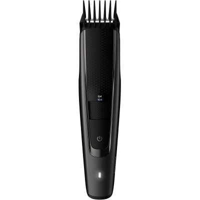 Тример Philips Beardtrimmer series 5000, для бороди і вусів, мережа+акум., насадок-2, чохол, сталь, чорний (BT5515/70) Тример Philips Beardtrimmer series 5000, для бороди і вусів, мережа+акум., насадок-2, чохол, сталь, чорний (BT5515/70)