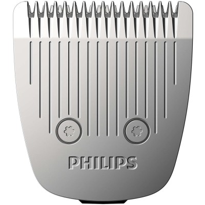 Тример Philips Beardtrimmer series 5000, для бороди і вусів, мережа+акум., насадок-2, чохол, сталь, чорний (BT5515/70) Тример Philips Beardtrimmer series 5000, для бороди і вусів, мережа+акум., насадок-2, чохол, сталь, чорний (BT5515/70)