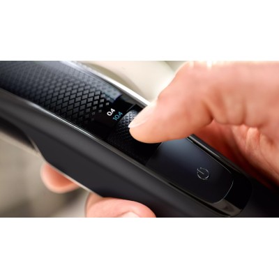Тример Philips Beardtrimmer series 5000, для бороди і вусів, мережа+акум., насадок-2, чохол, сталь, чорний (BT5515/70) Тример Philips Beardtrimmer series 5000, для бороди і вусів, мережа+акум., насадок-2, чохол, сталь, чорний (BT5515/70)
