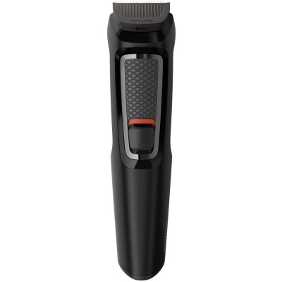 Тример Philips Multigroom series 3000, для бороди, вусів, голови, окантовки, акум., насадок-6, чохол, сталь, чорний (MG3720/15) Тример Philips Multigroom series 3000, для бороди, вусів, голови, окантовки, акум., насадок-6, чохол, сталь, чорний (MG3720/15)