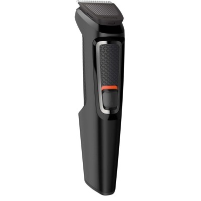 Тример Philips Multigroom series 3000, для бороди, вусів, голови, окантовки, акум., насадок-6, чохол, сталь, чорний (MG3720/15) Тример Philips Multigroom series 3000, для бороди, вусів, голови, окантовки, акум., насадок-6, чохол, сталь, чорний (MG3720/15)