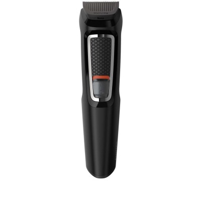 Тример Philips Series 3000, для бороди, вусів, носа та голови, акум., роторний мотор, насадок-5, сталь, чорний (MG3740/15) Тример Philips Series 3000, для бороди, вусів, носа та голови, акум., роторний мотор, насадок-5, сталь, чорний (MG3740/15)