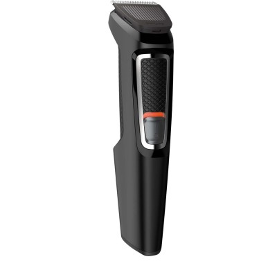 Тример Philips Series 3000, для бороди, вусів, носа та голови, акум., роторний мотор, насадок-5, сталь, чорний (MG3740/15) Тример Philips Series 3000, для бороди, вусів, носа та голови, акум., роторний мотор, насадок-5, сталь, чорний (MG3740/15)