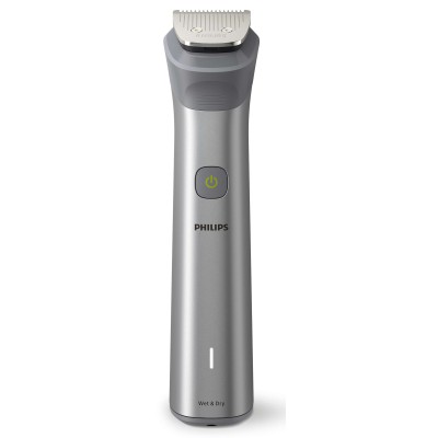 Тример Philips Series 5000, для бороди, вусів, окантовки, голови, тіла, акум., насадок-12, сталь, сірий (MG5940/15) Тример Philips Series 5000, для бороди, вусів, окантовки, голови, тіла, акум., насадок-12, сталь, сірий (MG5940/15)