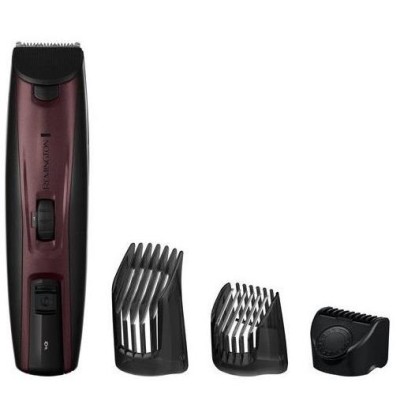 Тример Remington Beard Kit, для бороди, вусів і голови, акум., титан.напил., бордовий (MB4047) Тример Remington Beard Kit, для бороди, вусів і голови, акум., титан.напил., бордовий (MB4047)