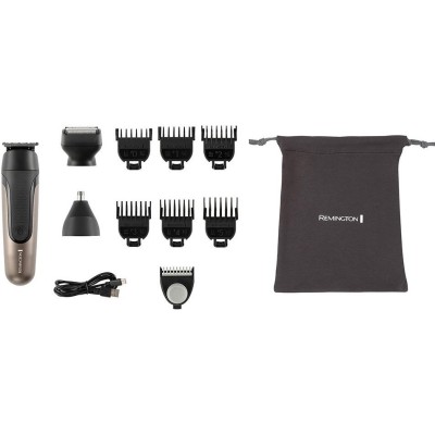 Тример Remington One, для бороди, вусів, голови, носа та тіла, акум., насадок-9, 60 хвил роботи, сталь, чорний (PG760) Тример Remington One, для бороди, вусів, голови, носа та тіла, акум., насадок-9, 60 хвил роботи, сталь, чорний (PG760)