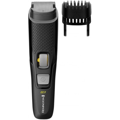 Тример Remington Style Series, для бороди і вусів, АААх2, роторний мотор, чохол, сталь, чорний (MB3000) Тример Remington Style Series, для бороди і вусів, АААх2, роторний мотор, чохол, сталь, чорний (MB3000)