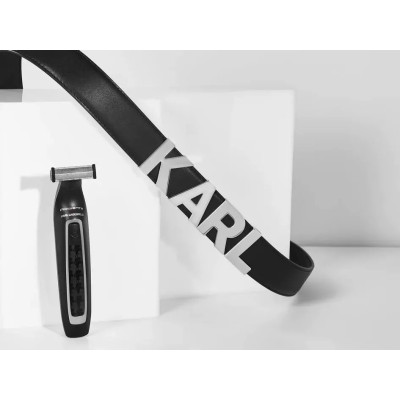 Тример Rowenta & Karl Lagerfeld Forever Sharp, для бороди, вусів, акум., роторний мотор, насадок-4, титан.напил., чорний (TN602L Тример Rowenta & Karl Lagerfeld Forever Sharp, для бороди, вусів, акум., роторний мотор, насадок-4, титан.напил., чорний (TN602L