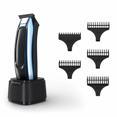 Тример Rowenta Barber Experience, для голови, бороди, мережа+акум., роторний мотор, насадок-5, нержавіюча сталь з покриттям DLC, Тример Rowenta Barber Experience, для голови, бороди, мережа+акум., роторний мотор, насадок-5, нержавіюча сталь з покриттям DLC,