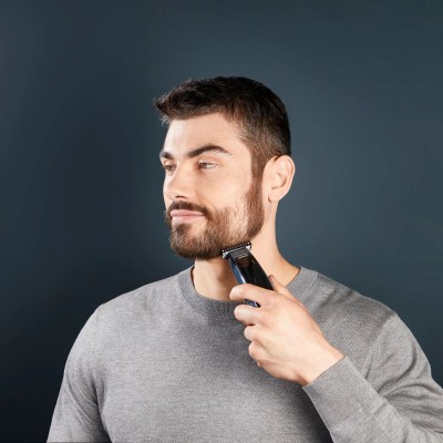 Тример Rowenta Barber Experience, для голови, бороди, мережа+акум., роторний мотор, насадок-5, нержавіюча сталь з покриттям DLC, Тример Rowenta Barber Experience, для голови, бороди, мережа+акум., роторний мотор, насадок-5, нержавіюча сталь з покриттям DLC,