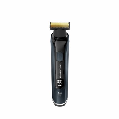 Тример Rowenta Forever Sharp Ultimate, для бороди, вусів, акум., насадок-10, 120 хв. використання, дисплей, сталь, синій (TN6204 Тример Rowenta Forever Sharp Ultimate, для бороди, вусів, акум., насадок-10, 120 хв. використання, дисплей, сталь, синій (TN6204