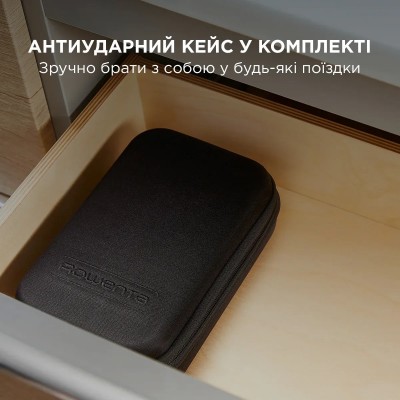 Тример Rowenta Forever Sharp Ultimate, для бороди, вусів, акум., насадок-10, 120 хв. використання, дисплей, сталь, синій (TN6204 Тример Rowenta Forever Sharp Ultimate, для бороди, вусів, акум., насадок-10, 120 хв. використання, дисплей, сталь, синій (TN6204