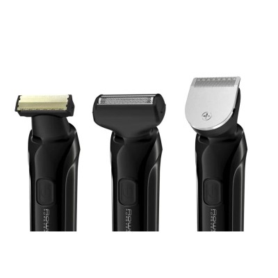Тример Rowenta Forever Sharp Ultimate, для бороди, вусів, акум., насадок-10, 120 хв. використання, дисплей, сталь, чорний (TN620