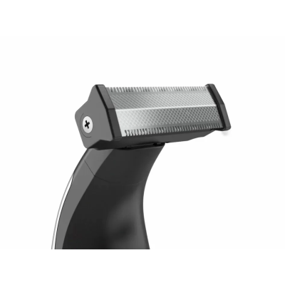 Тример Rowenta Forever Sharp, для бороди і вусів, мережа+акум., роторний мотор, насадок-3, сталь, чорний (TN6000F5) Тример Rowenta Forever Sharp, для бороди і вусів, мережа+акум., роторний мотор, насадок-3, сталь, чорний (TN6000F5)