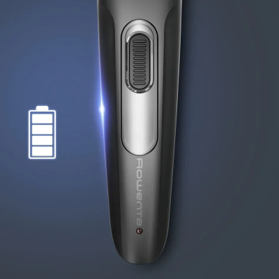 Тример Rowenta Stylis Easy, для бороди і вусів, мережа+акум., насадок-2, сталь, чорний (TN2804E0) Тример Rowenta Stylis Easy, для бороди і вусів, мережа+акум., насадок-2, сталь, чорний (TN2804E0)