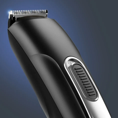 Тример Rowenta Stylis Easy, для бороди і вусів, мережа+акум., насадок-2, сталь, чорний (TN2804E0) Тример Rowenta Stylis Easy, для бороди і вусів, мережа+акум., насадок-2, сталь, чорний (TN2804E0)