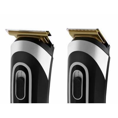 Тример Rowenta Trim & Style, для бороди, вусів, голови и тіла, мережа+акум., роторний мотор, насадок-11, чохол, титан.напил., чо Тример Rowenta Trim & Style, для бороди, вусів, голови и тіла, мережа+акум., роторний мотор, насадок-11, чохол, титан.напил., чо
