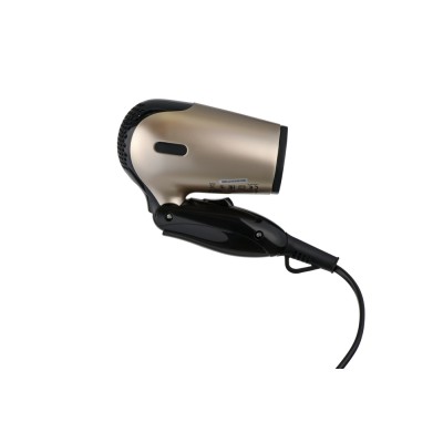 Фен Ardesto Gemini HD-503T дорожній, 1200 Вт, складана ручка, 2 швидкості, 2 темпер. режими, золотисто-чорний Фен Ardesto Gemini HD-503T дорожній, 1200 Вт, складана ручка, 2 швидкості, 2 темпер. режими, золотисто-чорний