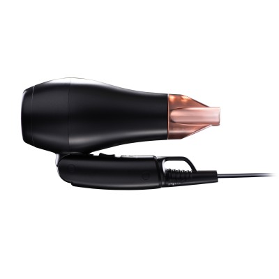 Фен Ardesto HD-Y120T, дорожній, 1200Вт, складна ручка, 2 швидкості, 2 темп. режими, чорний Фен Ardesto HD-Y120T, дорожній, 1200Вт, складна ручка, 2 швидкості, 2 темп. режими, чорний