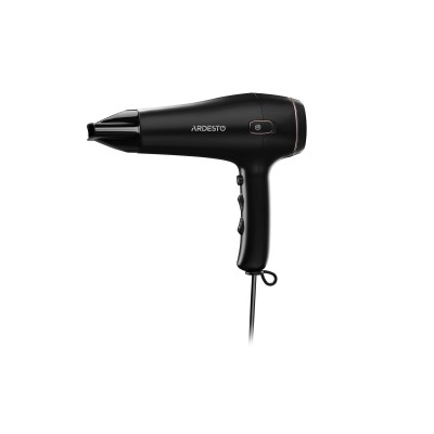 Фен Ardesto HD-Y210, 1750-2100Вт, 2 швидкості, 3темп.режими, авто.змотування шнура, чорний Фен Ardesto HD-Y210, 1750-2100Вт, 2 швидкості, 3темп.режими, авто.змотування шнура, чорний