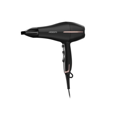 Фен Ardesto HD-Y220PRO, 1850-2200Вт, 2 швидкості, 3 темп.режими, дифузор,чорний+золото Фен Ardesto HD-Y220PRO, 1850-2200Вт, 2 швидкості, 3 темп.режими, дифузор,чорний+золото