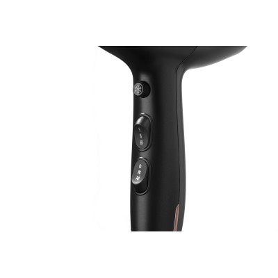 Фен Ardesto HD-Y220PRO, 1850-2200Вт, 2 швидкості, 3 темп.режими, дифузор,чорний+золото Фен Ardesto HD-Y220PRO, 1850-2200Вт, 2 швидкості, 3 темп.режими, дифузор,чорний+золото