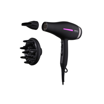 Фен Ardesto Violet PRO HD-Y223PRO, 1850-2200Вт, 2 швидкості , 3темп.режими, дифузор, чорний Фен Ardesto Violet PRO HD-Y223PRO, 1850-2200Вт, 2 швидкості , 3темп.режими, дифузор, чорний