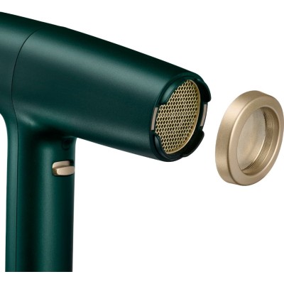 Фен Babyliss Air Power Pro, 1700Вт, 3 режими, дифузор, іоніз-я, хол. обдув, зелений (D6555DE) Фен Babyliss Air Power Pro, 1700Вт, 3 режими, дифузор, іоніз-я, хол. обдув, зелений (D6555DE)