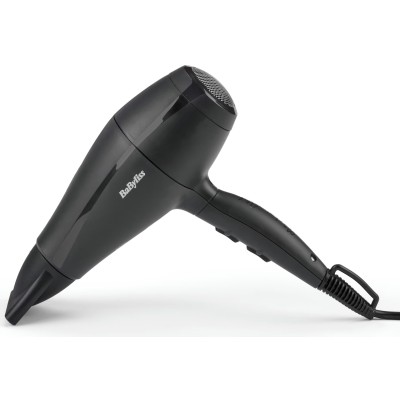 Фен Babyliss Super Light Pro, 2000Вт, 3 режими, HTDC мотор, тонкий концентратор 6 мм, чорний (5910E) Фен Babyliss Super Light Pro, 2000Вт, 3 режими, HTDC мотор, тонкий концентратор 6 мм, чорний (5910E)