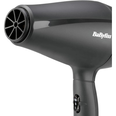 Фен Babyliss Super Light Pro, 2000Вт, 3 режими, HTDC мотор, тонкий концентратор 6 мм, чорний (5910E) Фен Babyliss Super Light Pro, 2000Вт, 3 режими, HTDC мотор, тонкий концентратор 6 мм, чорний (5910E)