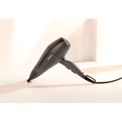 Фен Babyliss Super Light Pro, 2000Вт, 3 режими, HTDC мотор, тонкий концентратор 6 мм, чорний (5910E) Фен Babyliss Super Light Pro, 2000Вт, 3 режими, HTDC мотор, тонкий концентратор 6 мм, чорний (5910E)