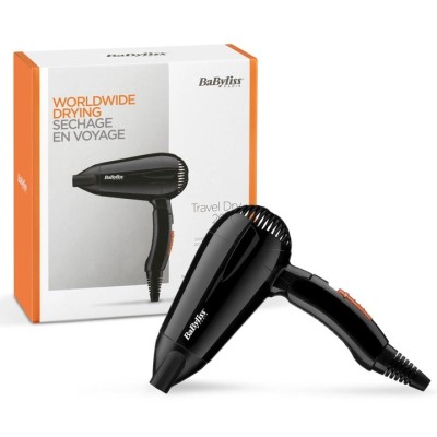 Фен Babyliss дорожній, 2000Вт, 2 режими, складне руків'я, чорний (5344E) Фен Babyliss дорожній, 2000Вт, 2 режими, складне руків'я, чорний (5344E)
